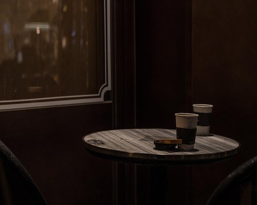 Cozy Mexican cafe with a relaxed atmosphere and a cup of coffee